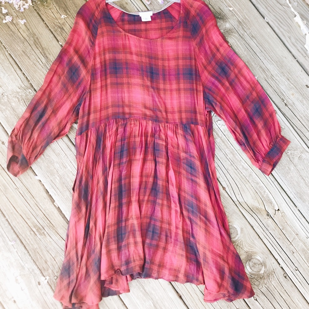 Plaid dress